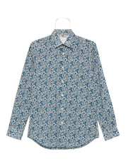 Paul Smith Shirts Clear Blue — Tailored Printed Shirt