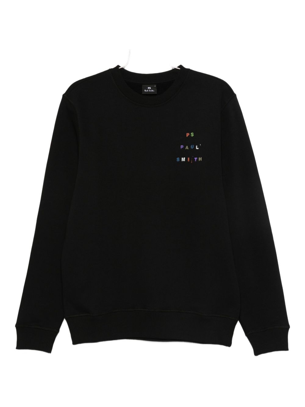 PS By Paul Smith Black Logo Cotton Sweatshirt