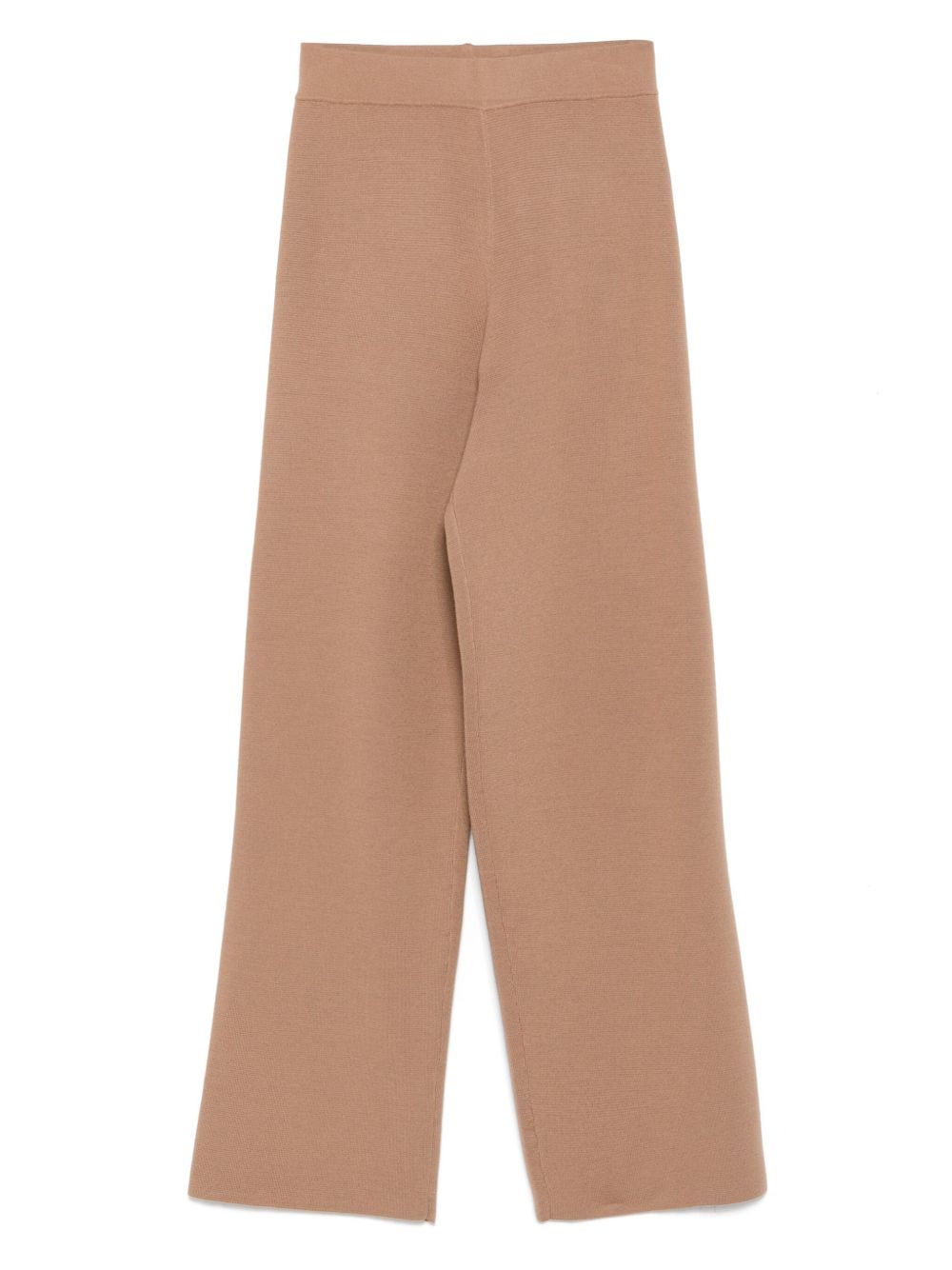 Fabiana Filippi Camel Wool Trousers — Tailored Straight Fit