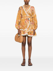 Zimmermann Dresses Ochre cotton mini dress