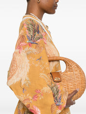 Zimmermann Dresses Ochre cotton mini dress