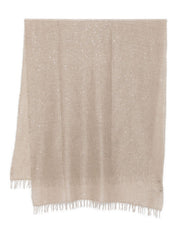 Fabiana Filippi Scarfs Beige cashmere silk
