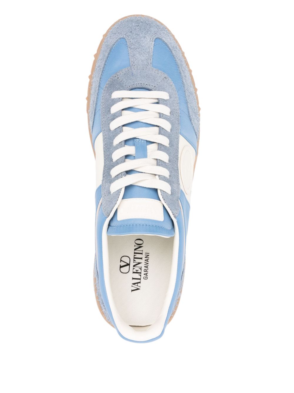 Valentino Garavani Sneakers Clear Blue leather