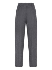 Brunello Cucinelli Grey Wool Trousers