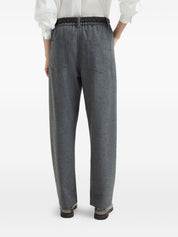 Brunello Cucinelli Grey Wool Trousers