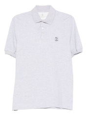 Brunello Cucinelli T-shirts and Polos Light Grey