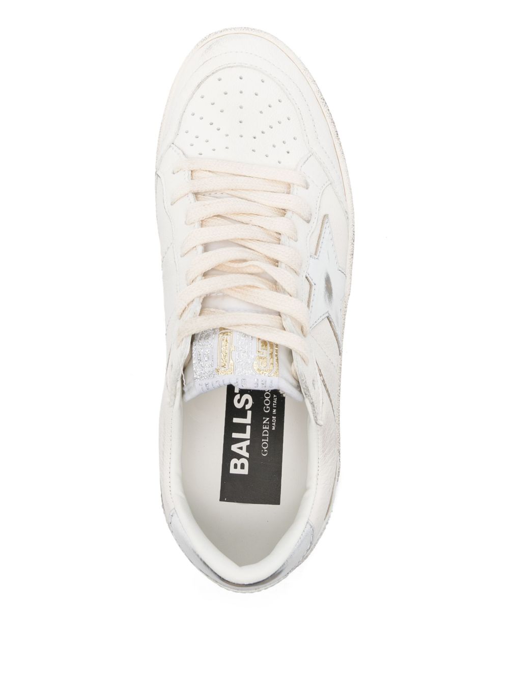 Golden Goose Sneakers Silver