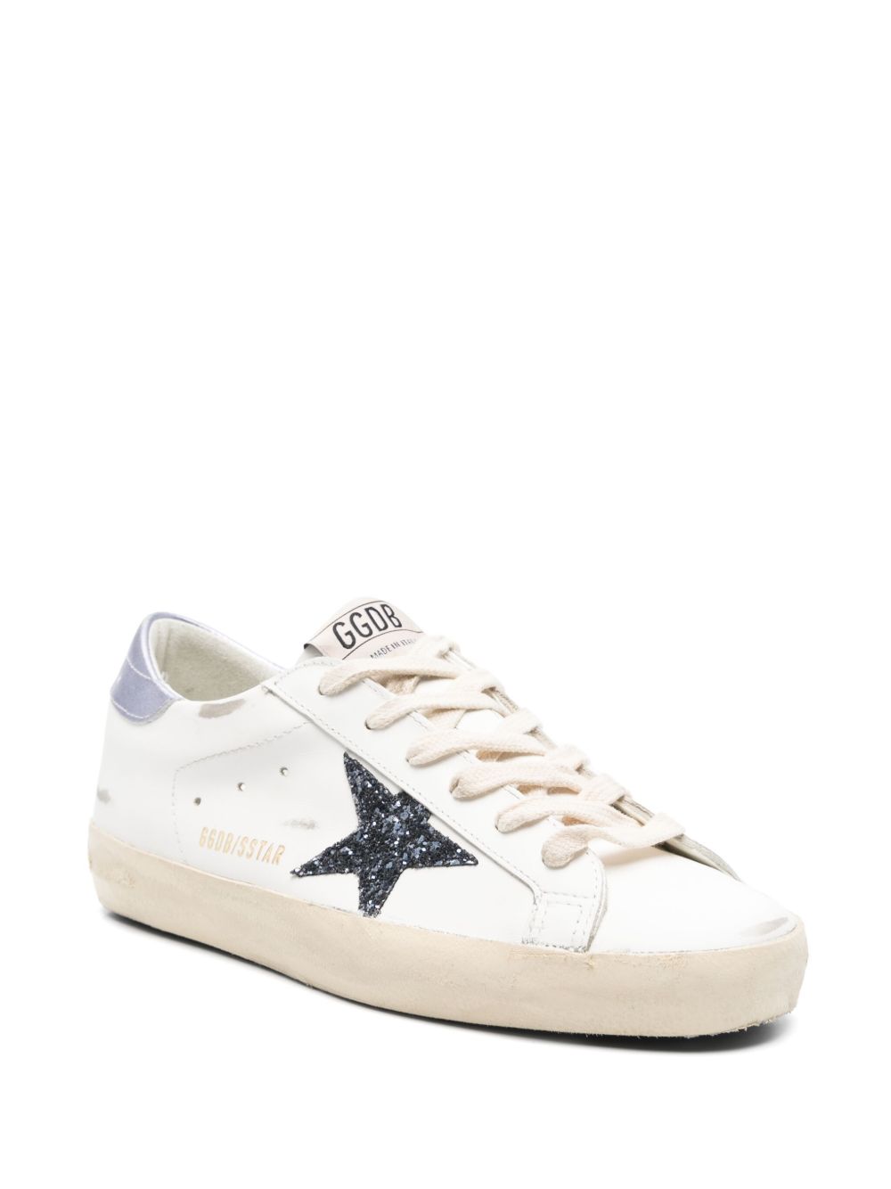Zapatillas Golden Goose de piel color lila