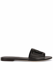 Dolce & Gabbana Sandals Black calf leather