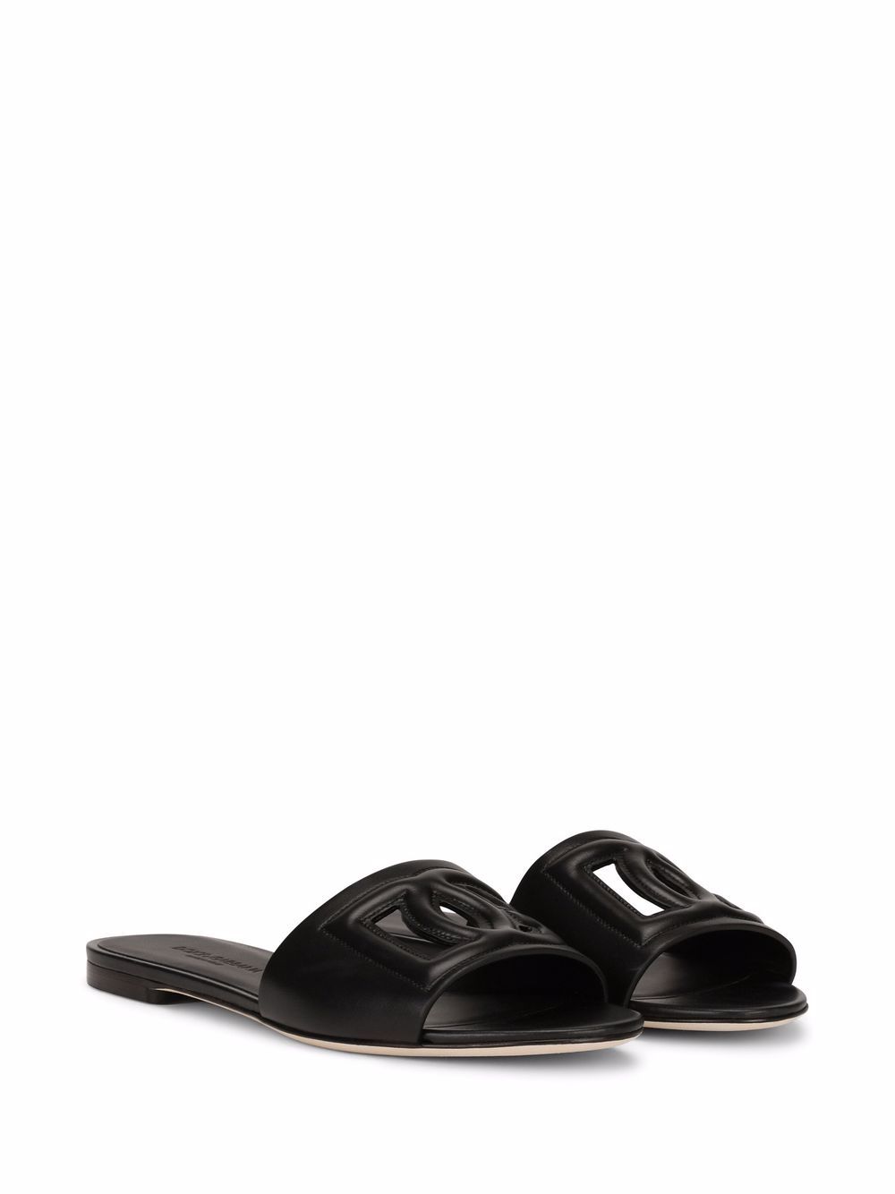 Dolce & Gabbana Sandals Black calf leather