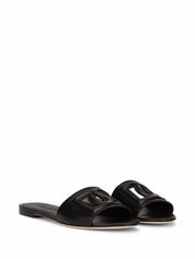 Dolce & Gabbana Sandals Black calf leather