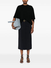 Black Cashmere-Wool Top — Fabiana Filippi