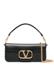 Bolsos Valentino Garavani.. Bolso de hombro de piel negra