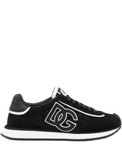 Dolce & Gabbana Sneakers Black in silk and nylon