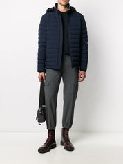 Emporio Armani T-shirts and Polos Blue cotton logo tee