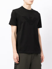 T-shirts et polos Emporio Armani noirs