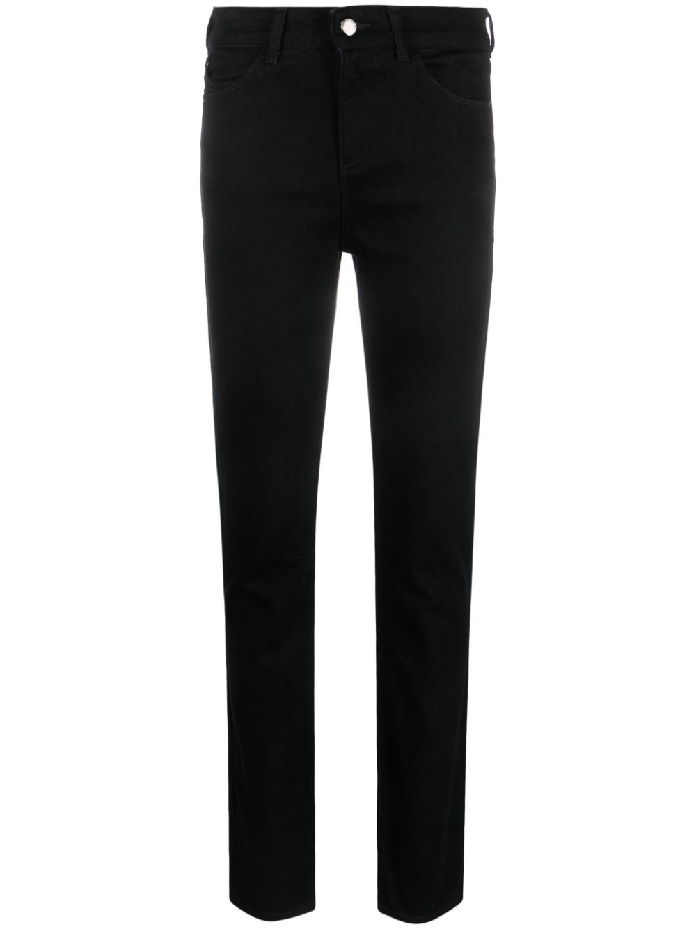 Emporio Armani Jeans — Black Slim Stretch Denim