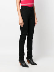 Emporio Armani Jeans — Black Slim Stretch Denim