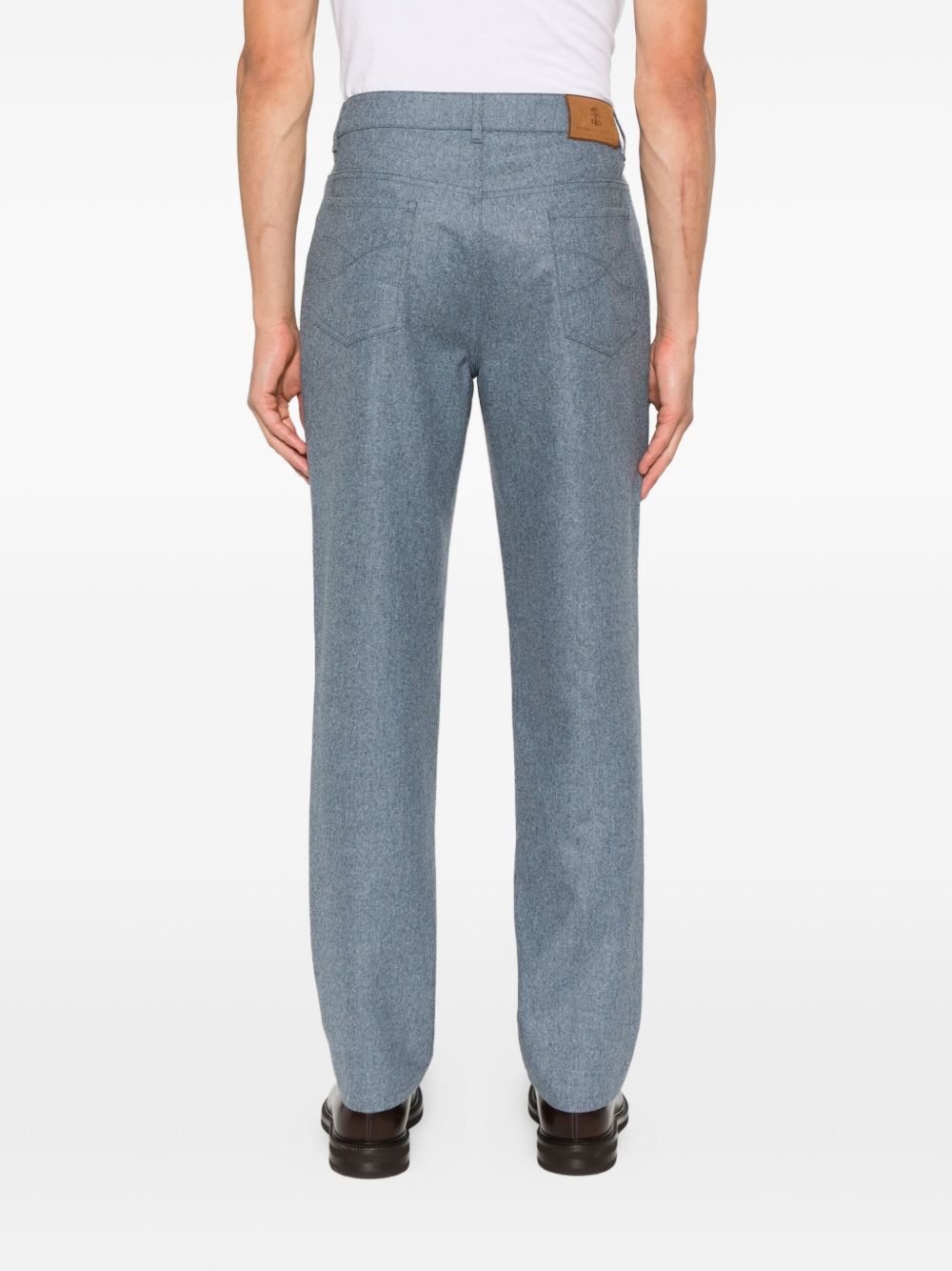 Pantalon Brunello Cucinelli Bleu Clair