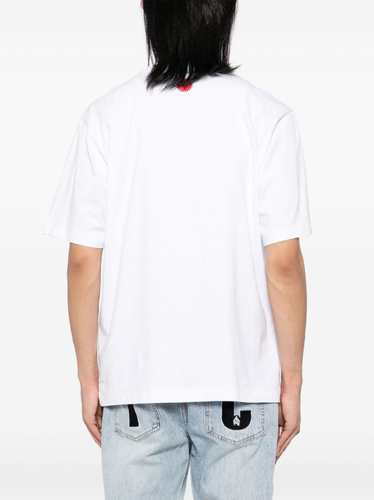 T-shirts et polos Icecream ICECREAM T-shirt graphique en coton blanc