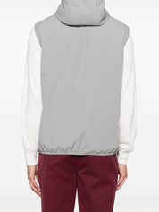 Brunello Cucinelli Jackets Grey nylon vest