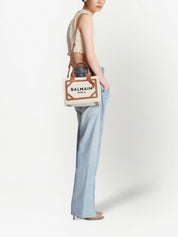 Balmain Bags.. Leather Brown tote