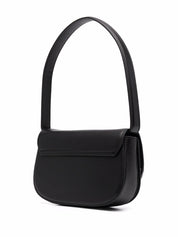 Sacs Diesel. Sac bandoulière en cuir noir