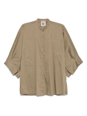 Semicouture Shirts Beige cotton shirt