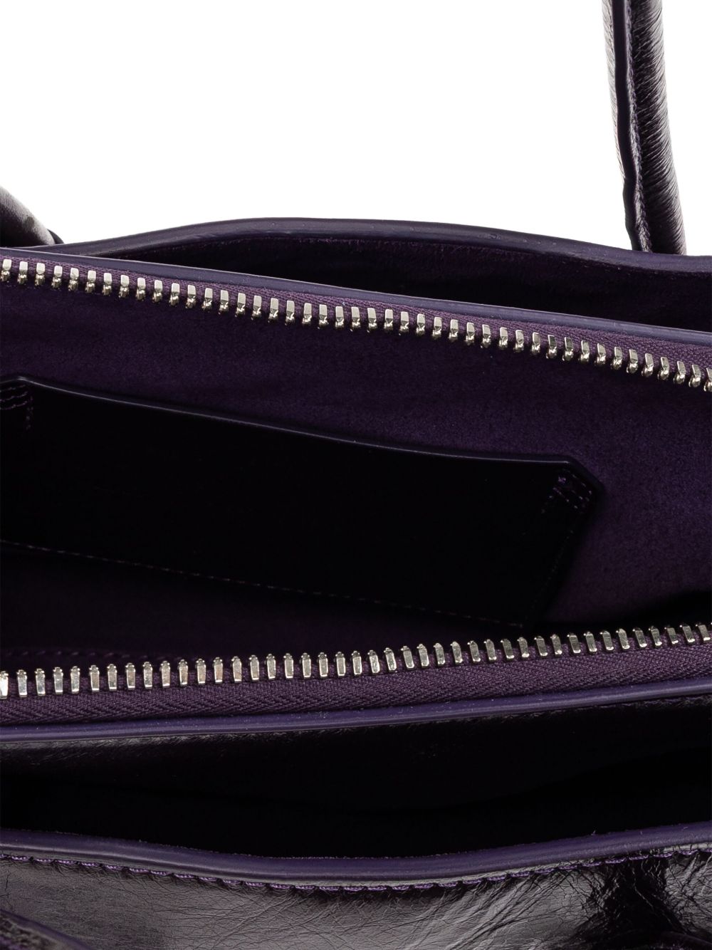Purple La Passeggiata Shoulder Bag — The Attico
