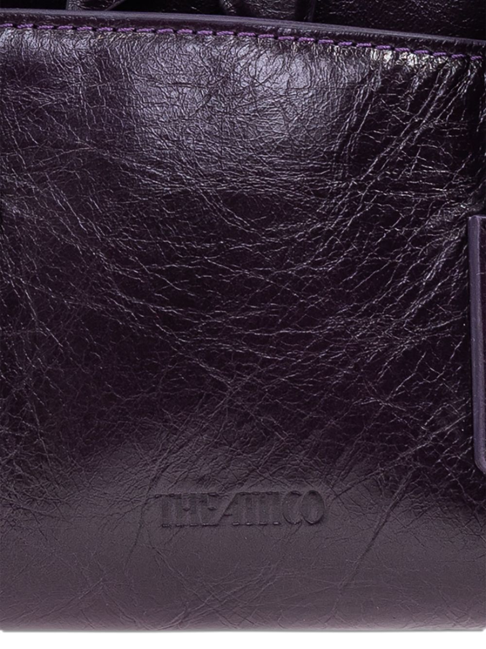 Purple La Passeggiata Shoulder Bag — The Attico