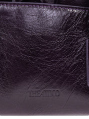 Purple La Passeggiata Shoulder Bag — The Attico