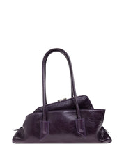 Purple La Passeggiata Shoulder Bag — The Attico