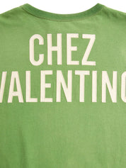 Valentino T-shirts and Polos Green cotton crew neck