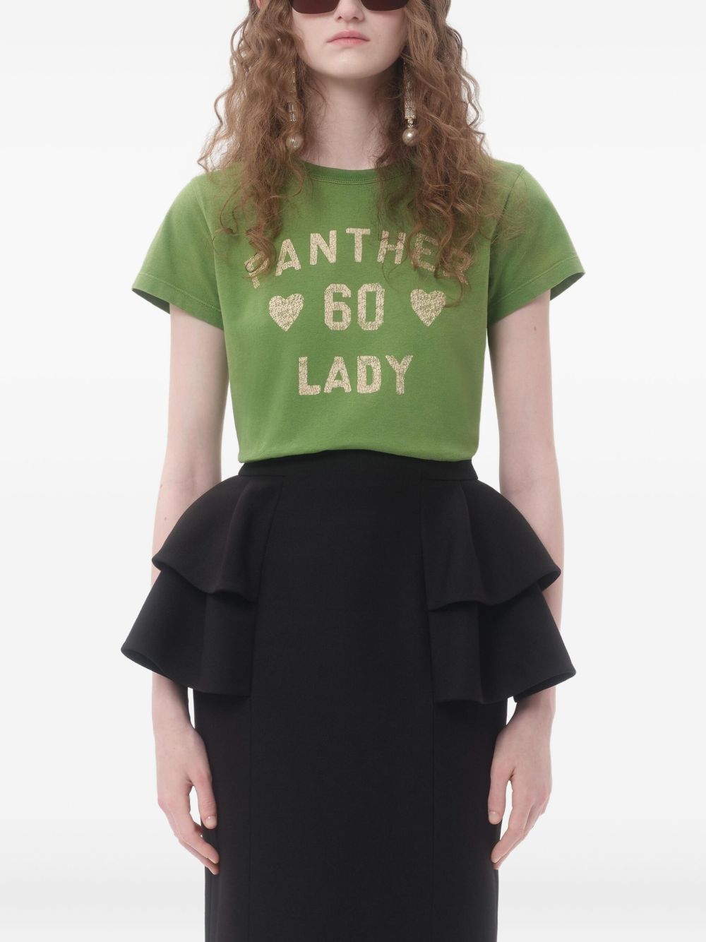 Valentino T-shirts and Polos Green cotton crew neck