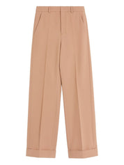 Valentino Trousers Camel wool