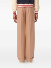 Valentino Trousers Camel wool