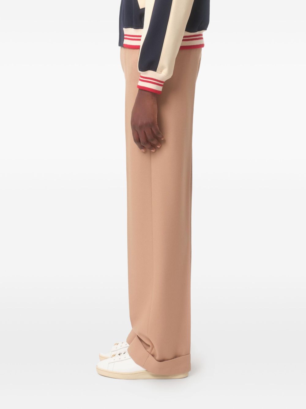 Valentino Trousers Camel wool