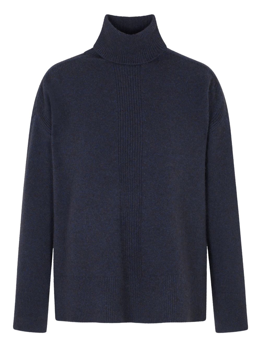 Emporio Armani Blue Roll‑Neck Sweater