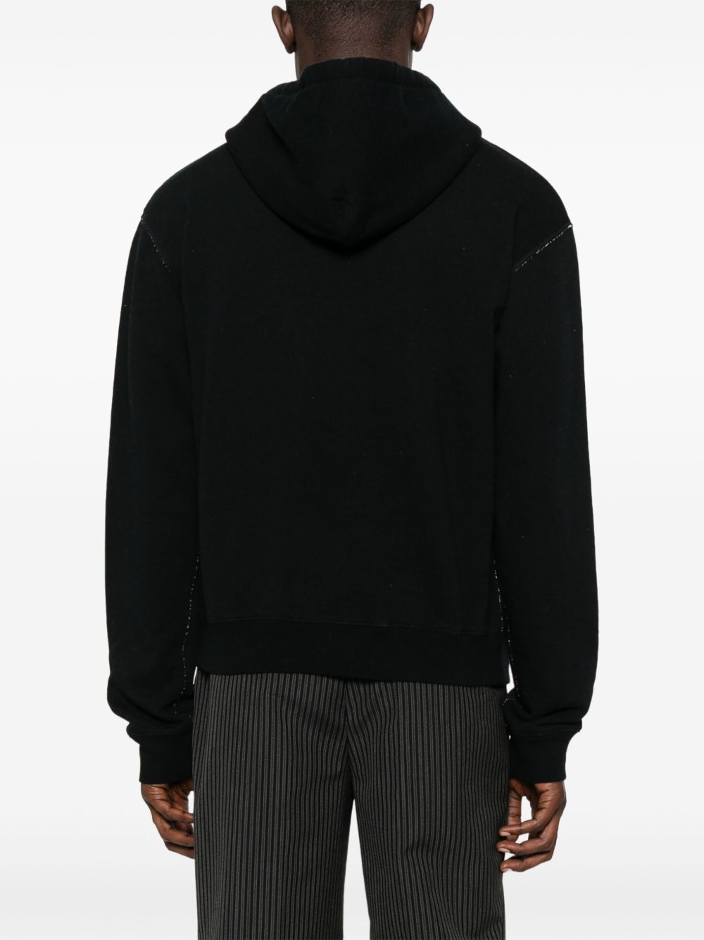 Valentino Sweaters Black cotton hoodie
