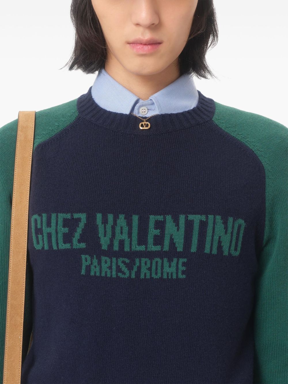 Valentino Sweaters Blue