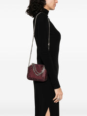 Stella McCartney Bags.. Bordeaux mini Falabella Crystal tote