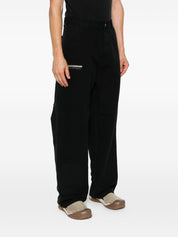 Carhartt Wip Pre Trousers Black in silk and nylon