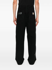 Carhartt Wip Pre Trousers Black in silk and nylon