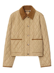 Beige quilted nylon jacket — Burberry women’s jacket