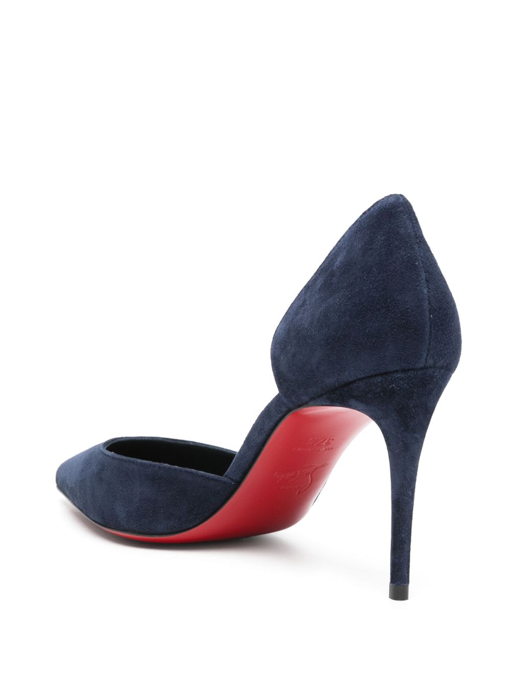 Christian Louboutin With Heel Blue