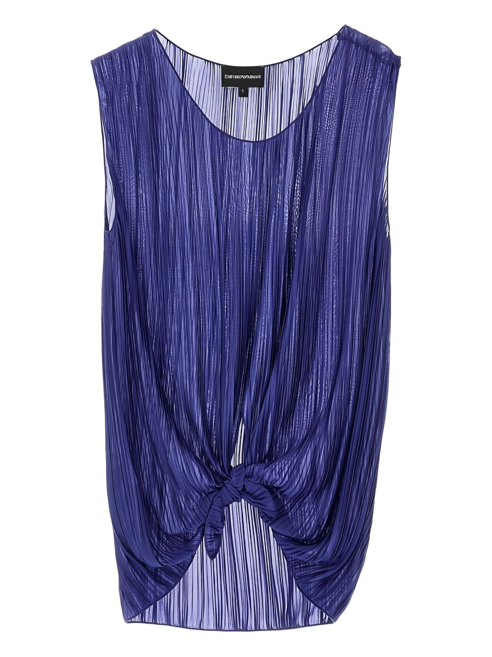 Top Emporio Armani en color lila