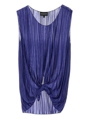 Top Emporio Armani en color lila