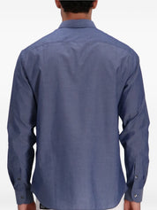 Emporio Armani Grey Shirt — Tailored Cotton Comfort