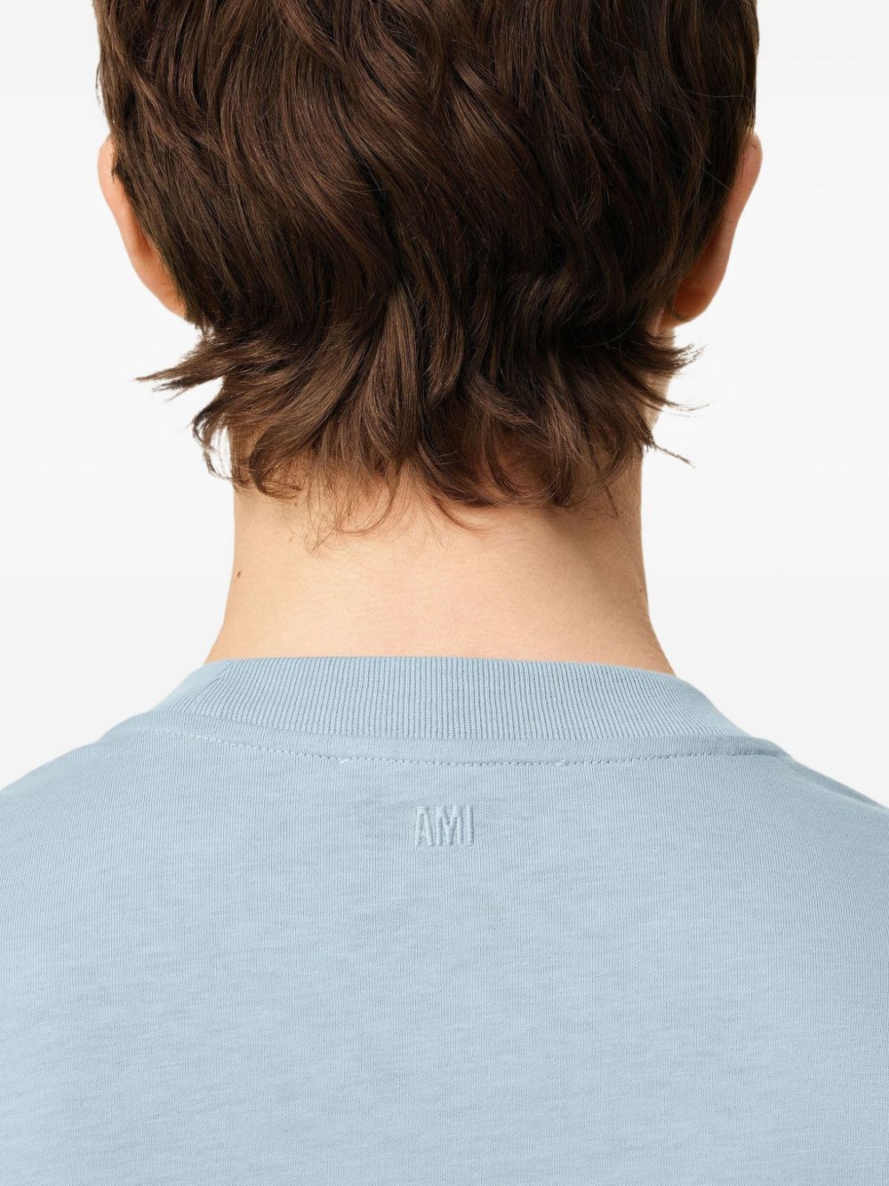 Ami Paris T-shirts and Polos Clear Blue