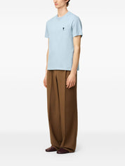 Ami Paris T-shirts and Polos Clear Blue